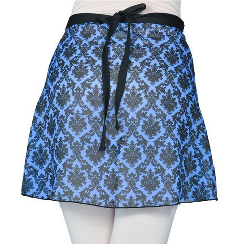 Wrap Skirt Victorian Print Adult