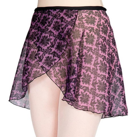 Wrap Skirt Victorian Print Adult